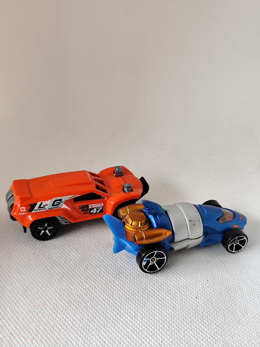 3/$25💙Hot Wheels Land Crusher (2013) & Blue Ranger (2012) 3” Diecast Cars